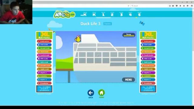 Training My Duck!! Duck Life 3 Evolution Abcya! смотреть онлайн