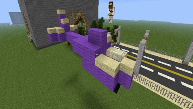 Как построить вертолет в "minecraft" ^^ смотреть онлайн
