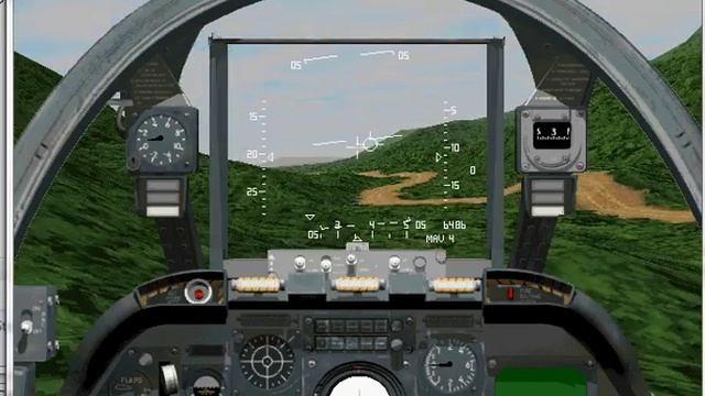 Sierra's Silent Thunder: A-10 Tank Killer II - Gameplay - Columbia - Mission 1: Beachhead смотреть онлайн
