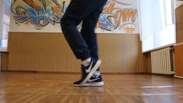 TOP-3 FOOTWORK DANCE MOVES. FAST TUTORIAL FOR BEGINNERS смотреть онлайн