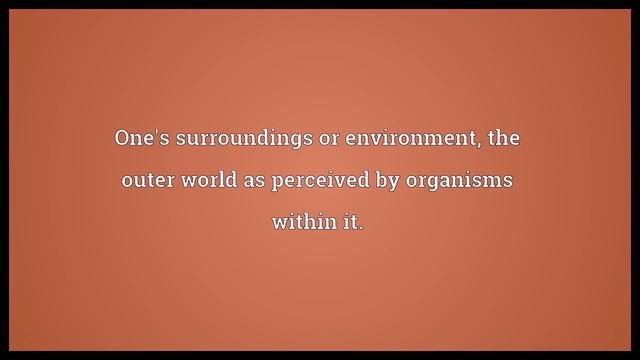 Umwelt Meaning смотреть онлайн