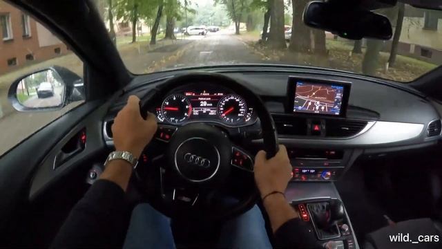 2015 Audi A6 C7 Quattro [2.0 TDI190HP] |0-100| POV Test Drive смотреть онлайн