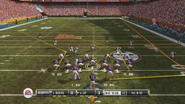 NCAA Football 11 - Game 2 - MaxTheGenie смотреть онлайн