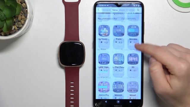 FITBIT Versa 4 | Как поменять циферблат на FITBIT Versa 4 - Настройки циферблата на FITBIT Versa 4 смотреть онлайн