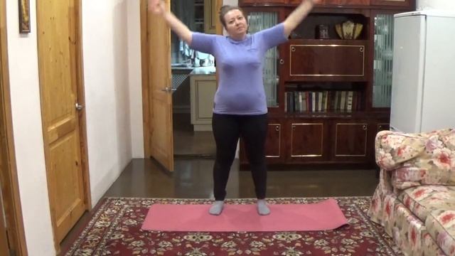 №10 Гимнастика без усилий как в детстве на физре. Сделает любой. Упражнения для толстых. Спорт. смотреть онлайн