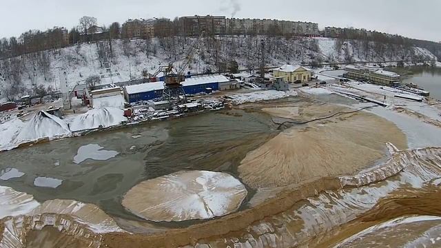 земснаряд на базе насоса Dragflow EL604ВS для намыва новой территории смотреть онлайн