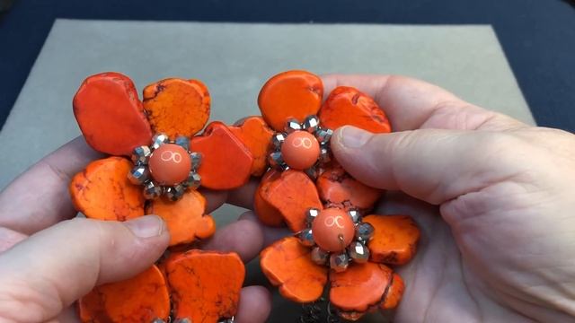 Бусы с АГАТОМ. Чокер с СЕРДОЛИКОМ. Брошь с ГОВЛИТОМ. Переделка для Татьяны из Дмитрова. Часть 6. смотреть онлайн