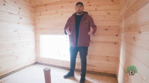 КРУТАЯ Баня из бруса 6х4 своими руками ДЕШЕВО