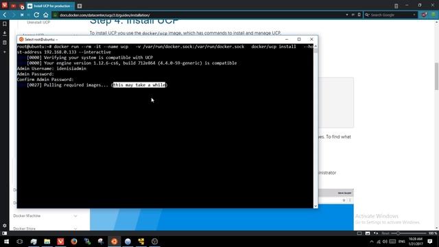 Установка Docker Universal Control Plane (UCP) for production смотреть онлайн