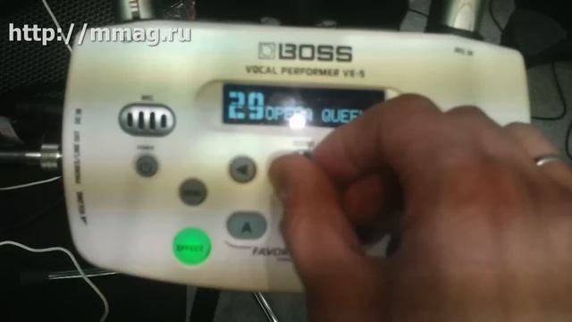 mmag.ru: Boss VE-5 video review смотреть онлайн