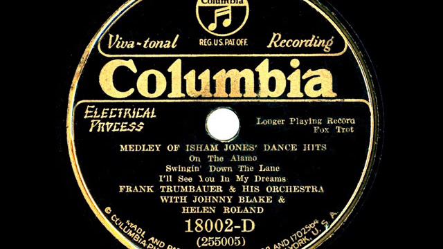 1932 Frank Trumbauer - Medley Of Isham Jones' Dance Hits (Jack Fulton & Helen Rowland, vocal) смотреть онлайн