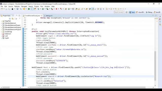 Cross Browser Testing Using Selenium WebDriver | Selenium Certification Training | Edureka смотреть онлайн