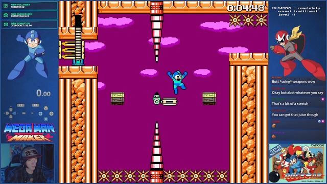 Completely Normal Level, Nothing To See Here ? | Mega Man Maker смотреть онлайн