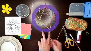 Поделка. Ловец снов. Творческий мастер-класс для детей и родителей.