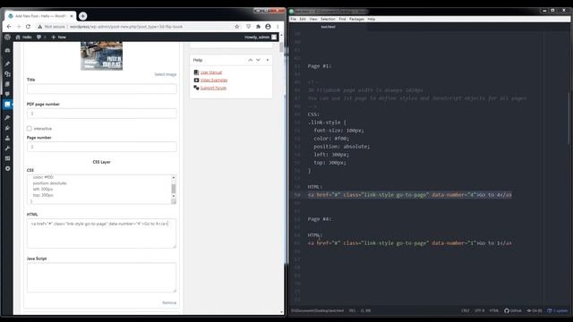 3D FlipBook WordPress Plugin - Internal Navigation смотреть онлайн