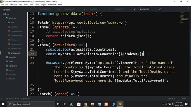 Make Multiple AJAX Call using Function with Fetch API in Promises in JavaScript in Hindi смотреть онлайн