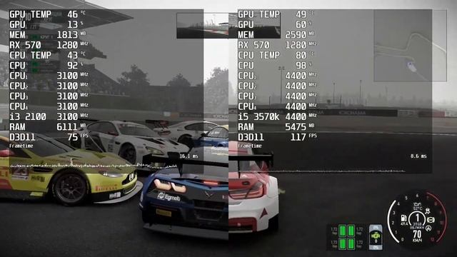 i3 2100 vs i5 3570k 4.4 смотреть онлайн