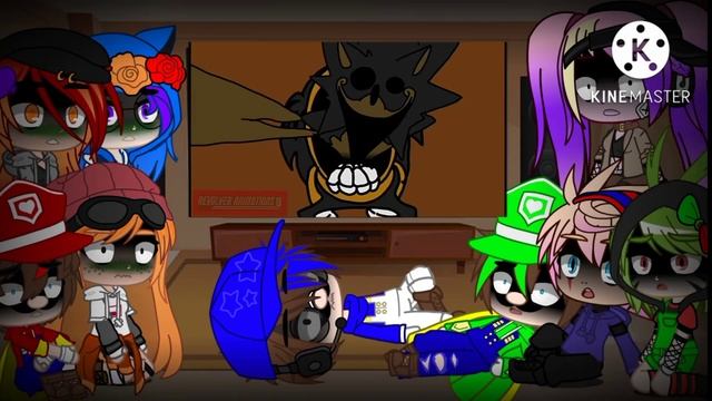 smg4 crew react to Mx vs lord X gacha club смотреть онлайн