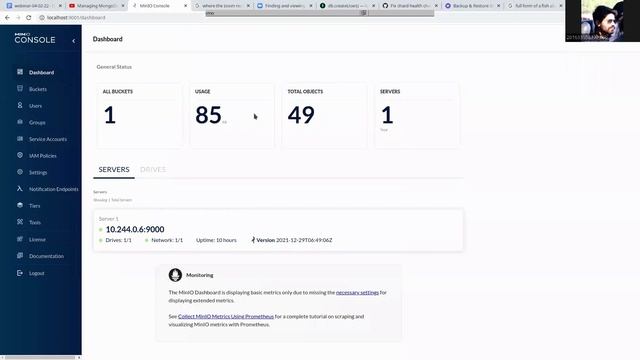 Restore Backup data to MongoDB ReplicaSet using Schema manager смотреть онлайн