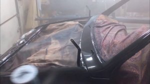 Ваз 2115 полная пакраска,черный акрил.