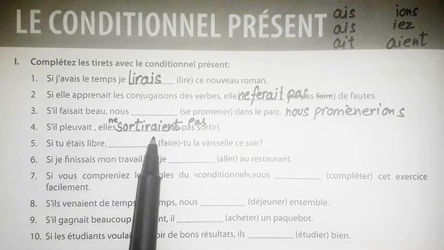 How to form 'Le Conditionnel Présent' Sentences ! Practice Exercise ! Get Ready !!! смотреть онлайн