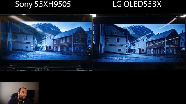 Sony 55XH9505 VS  LG OLED55BX