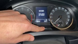 Skoda Rapid Сброс межсервисного интервала