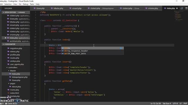 Tutorial Codeigniter 20 Select Data смотреть онлайн