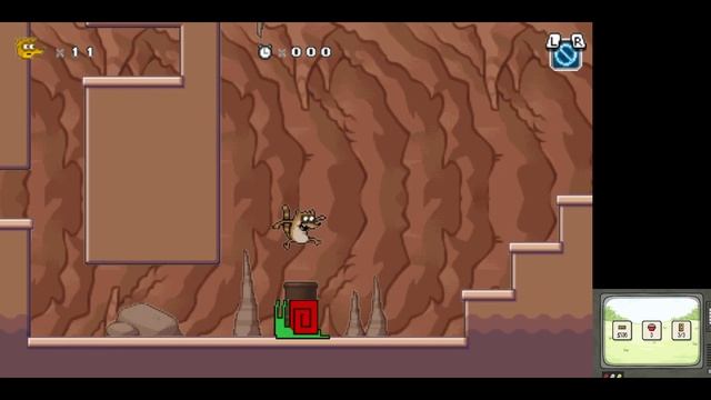 [3DS] Regular Show: Mordecai and Rigby in 8-Bit Land - Gameplay 01 смотреть онлайн