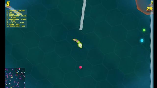 SuperSnake.io Full Gameplay Walkthrough смотреть онлайн