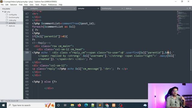 Comment and reply system in PHP, AJAX with MYSQL database | Comment form using PHP,jQuery,Bootstrap смотреть онлайн