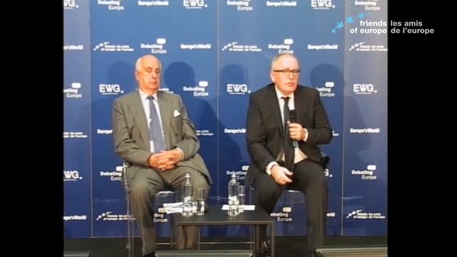Frans Timmermans opens Friends of Europe’s annual State of Europe high-level roundtable смотреть онлайн