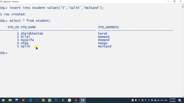 13. Rollback command in oracle (TCL) смотреть онлайн