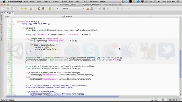 249. Unity3d Tutorial - Making the Mob Turn Properly смотреть онлайн