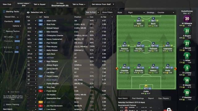 Football Manager 2013: My Tactics смотреть онлайн
