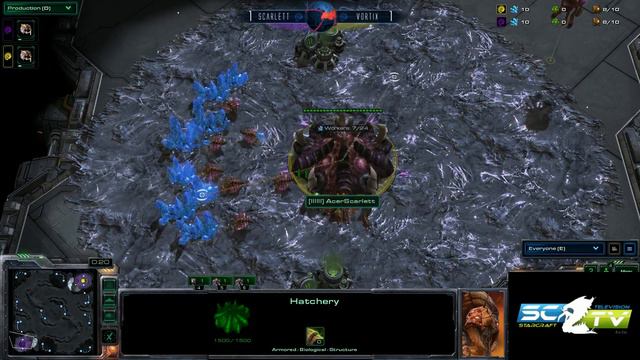 AcerScarlett vs K3.VortiX Ritmix RSL 4 Winners Bracket Round 1 - [Starcraft II] смотреть онлайн