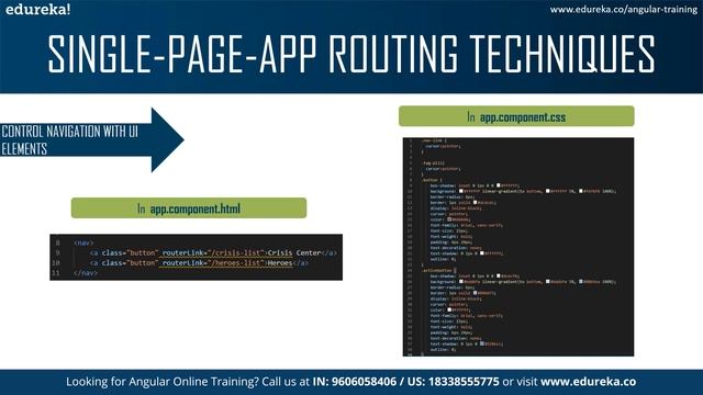 Angular Routing Tutorial for Beginners | Routing and Navigation | Angular Tutorial | Edureka смотреть онлайн