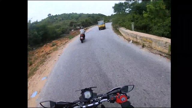 Dandiganahalli dam ride - moto vlog1 (duke 200,himalayan) смотреть онлайн
