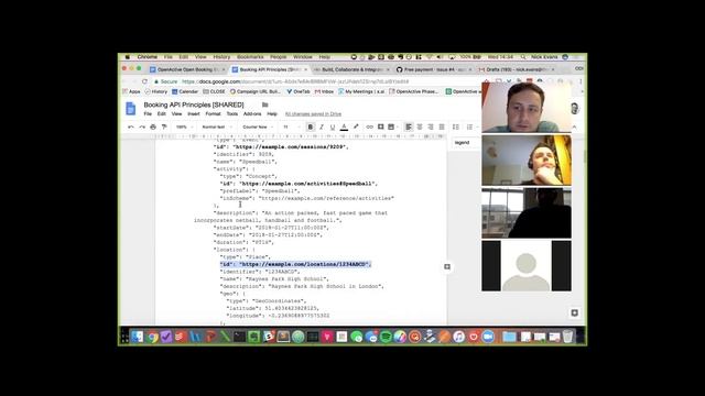 OpenActive W3C Community Group Meeting / 2018-04-11 смотреть онлайн