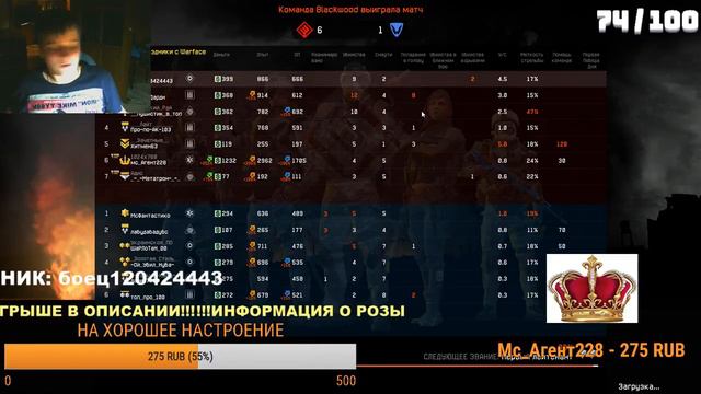 WARFACE🏆РОЗЫГРЫШ ВИПКИ НА 100 ПОДПИСЧИКОВ🏆АЛЬФА🏆ИГРАЕМ🏆СТРЕЛЯЕМ🏆 смотреть онлайн