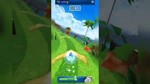Sonic Dash gameplay android mod apk смотреть онлайн