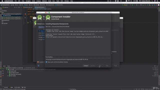 049 Installing the Android emulator смотреть онлайн