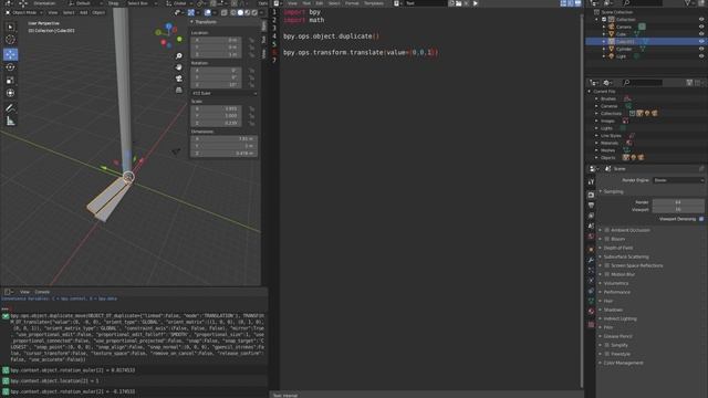 Blender Python 繰り返し操作 смотреть онлайн