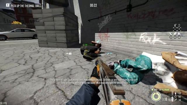 Payday 2 - Bank Heist Deposit 1D - John Wick and the punks смотреть онлайн
