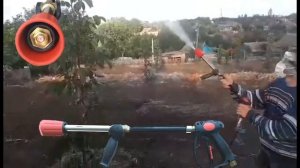 брандспойт для защиты высокорослых насаждений