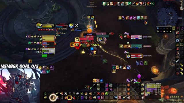[5-1] Outlaw Rogue PvP 10.2, First Day on Alt Rogue Solo Shuffle 5-1 смотреть онлайн