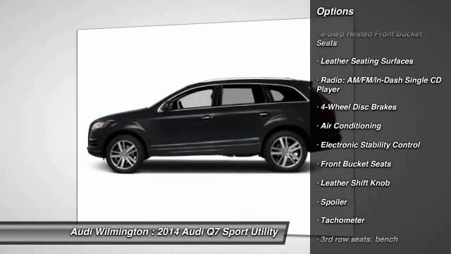 2014 Audi Q7 Wilmington DE T001612 смотреть онлайн
