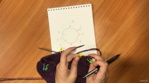 Манишка спицами / Женская манишка спицами / Манишка подробный МК