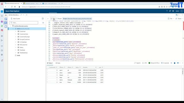 DateTime part function in Kusto | How to get Year, Month and Day from DateTime | KQL Tutorial 2022 смотреть онлайн