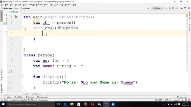 with and apply in Kotlin. Kotlin Programming Tutorial in Hindi. смотреть онлайн